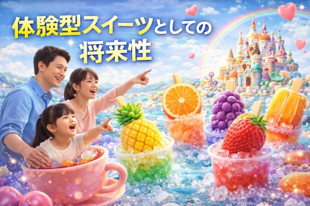 体験型スイーツとしての将来性