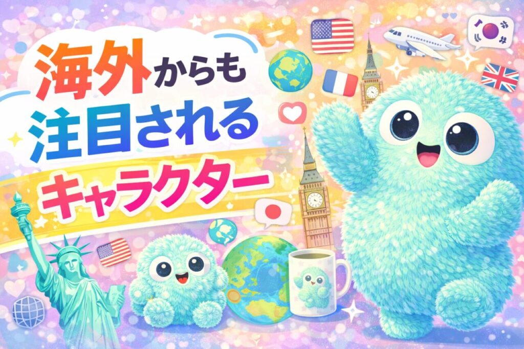 海外からも注目されるキャラクター