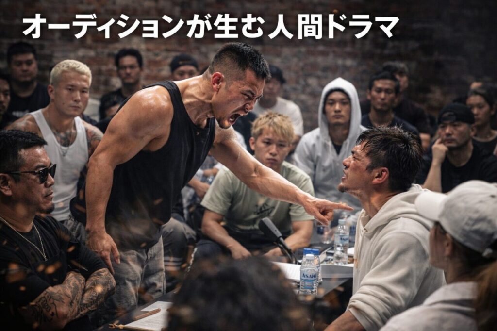 オーディションが生む人間ドラマ
