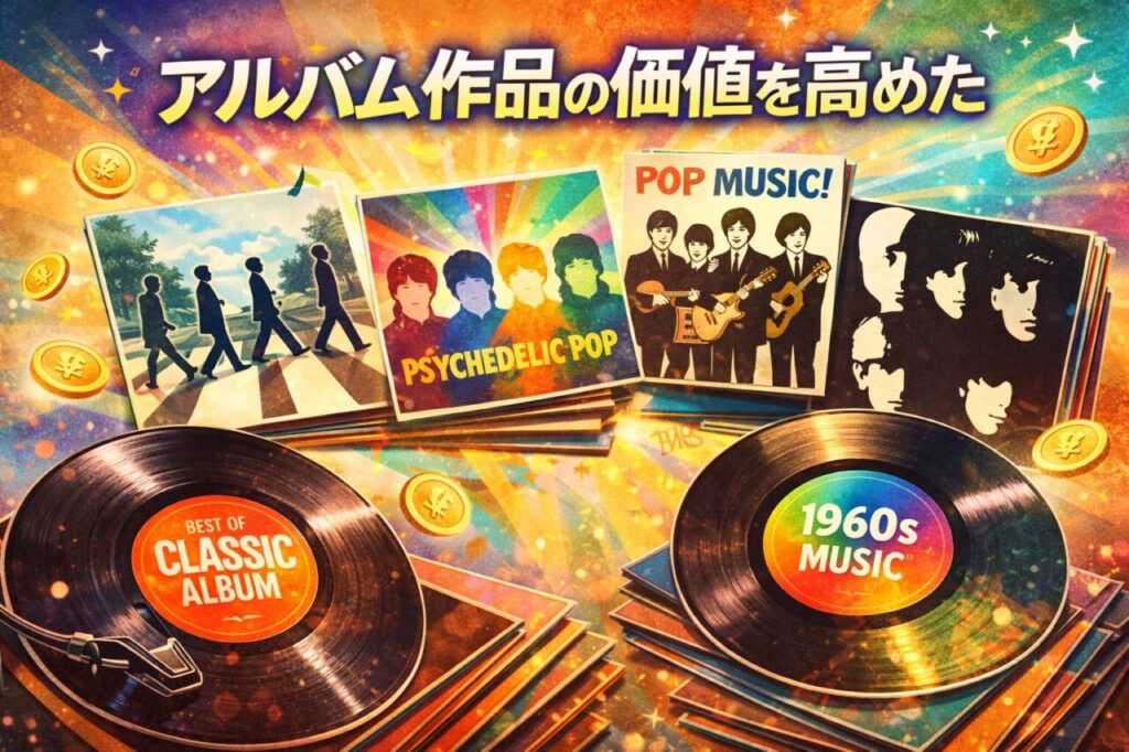 アルバム作品の価値を高めた