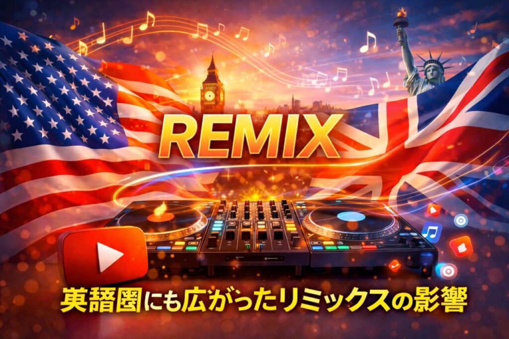 英語圏にも広がったリミックスの影響