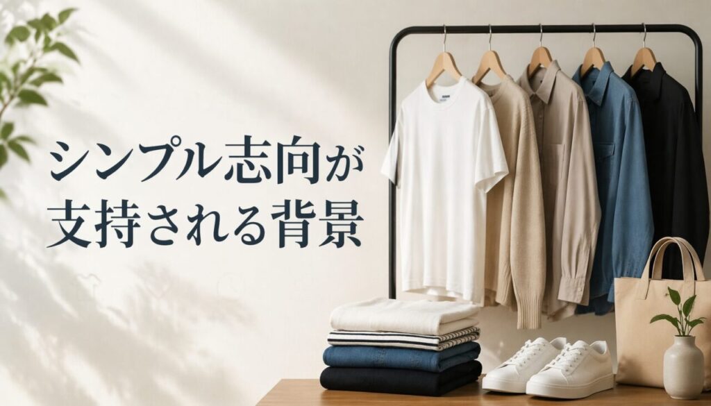 シンプル志向が支持される背景