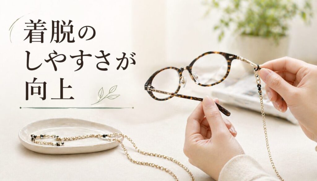 着脱のしやすさが向上