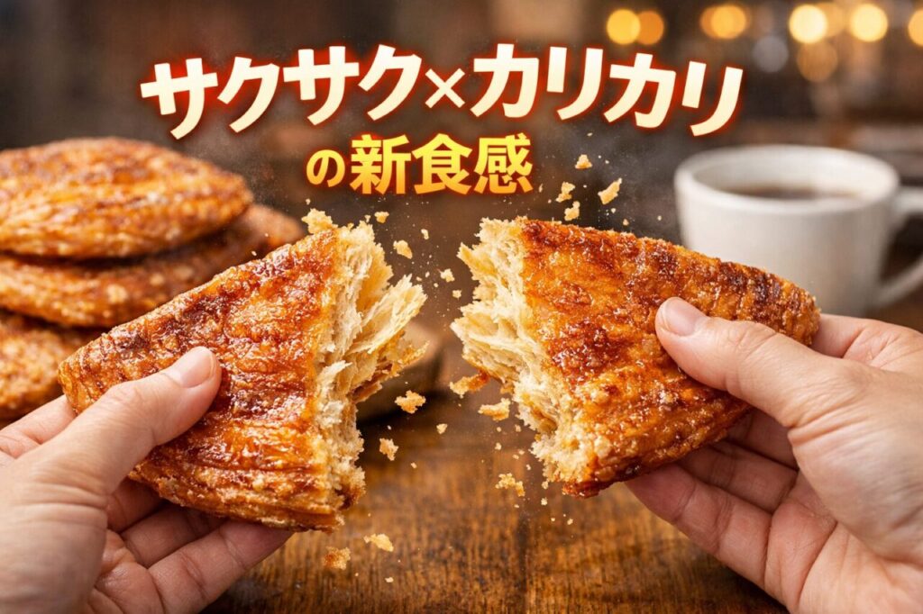 サクサク×カリカリの新食感