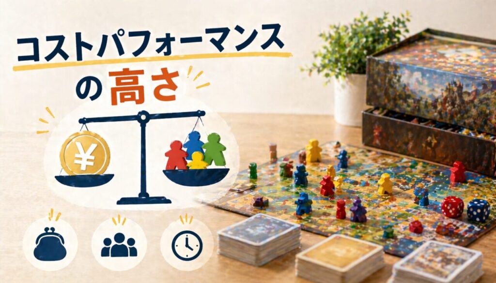 コストパフォーマンスの高さ