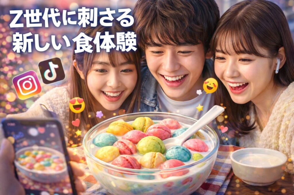 Z世代に刺さる新しい食体験