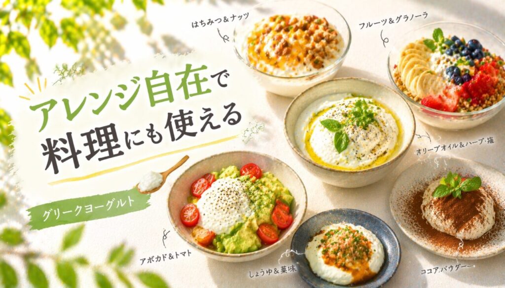 アレンジ自在で料理にも使える