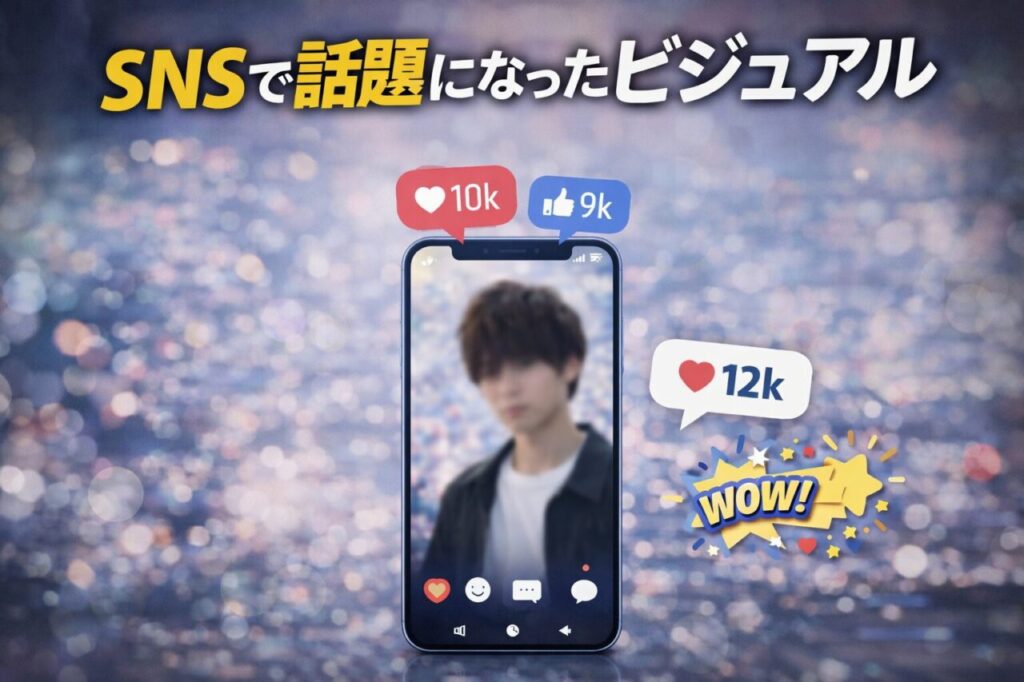 SNSで話題になったビジュアル