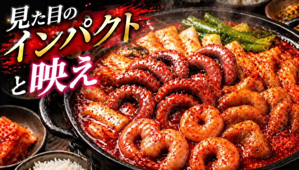 見た目のインパクトと映え