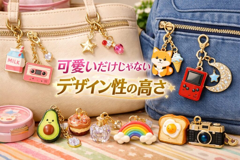 可愛いだけじゃないデザイン性の高さ