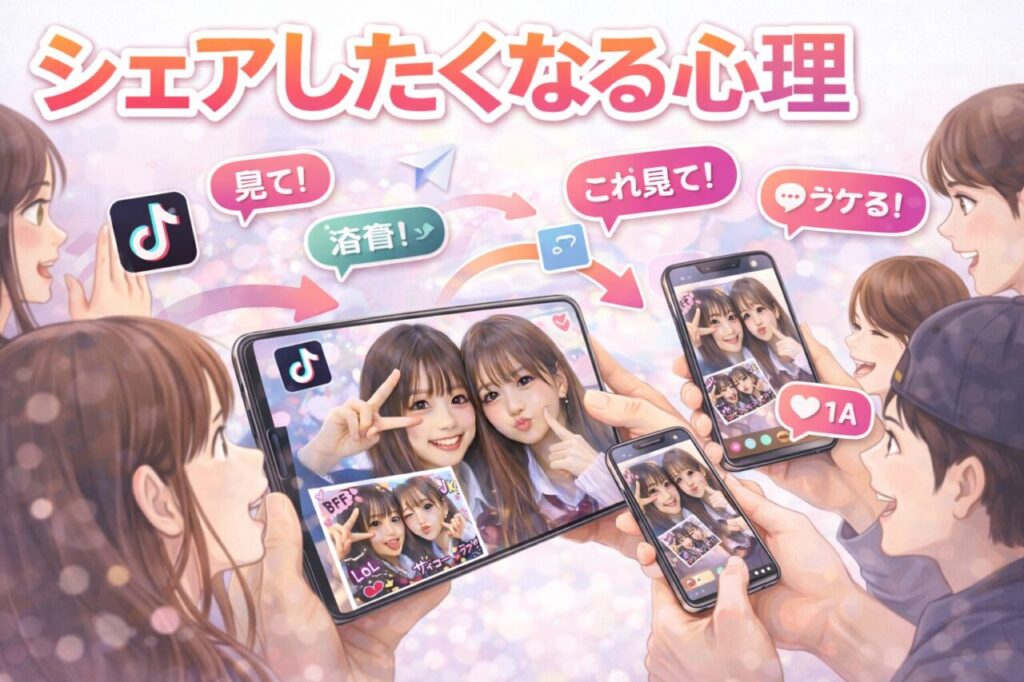 シェアしたくなる心理