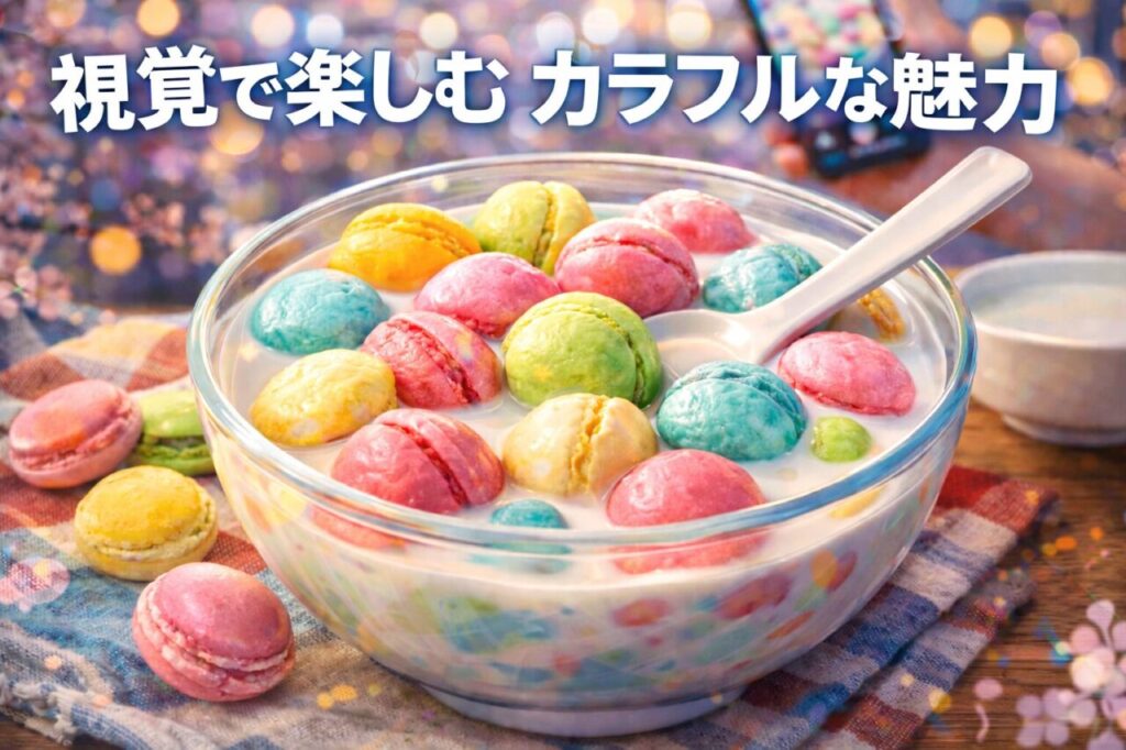 視覚で楽しむカラフルな魅力