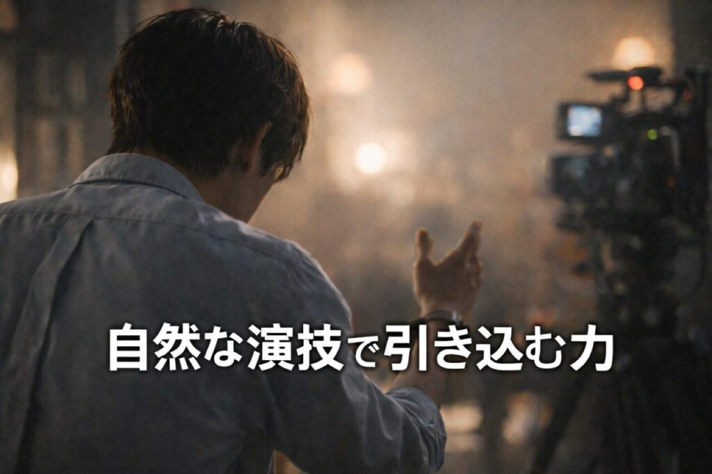 自然な演技で引き込む力