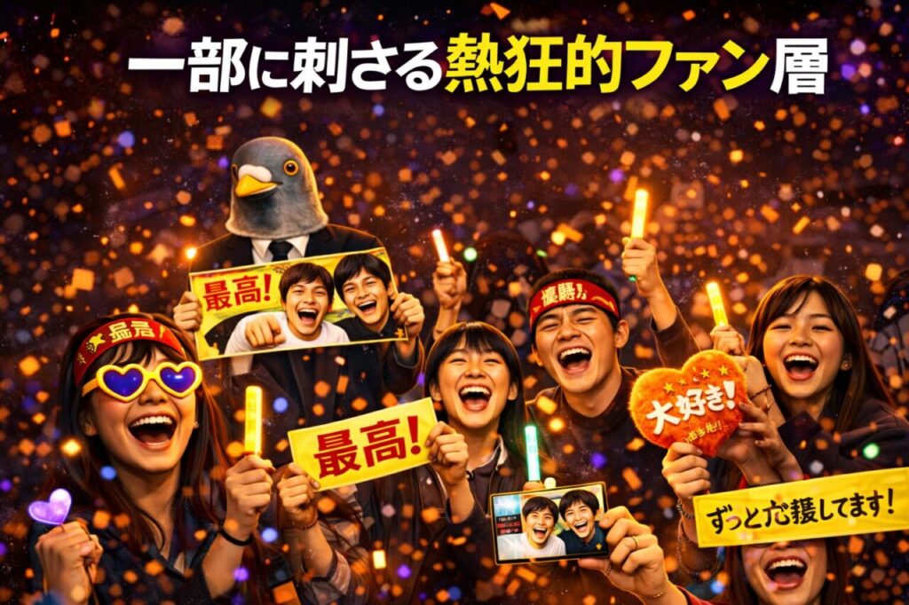 一部に刺さる熱狂的ファン層