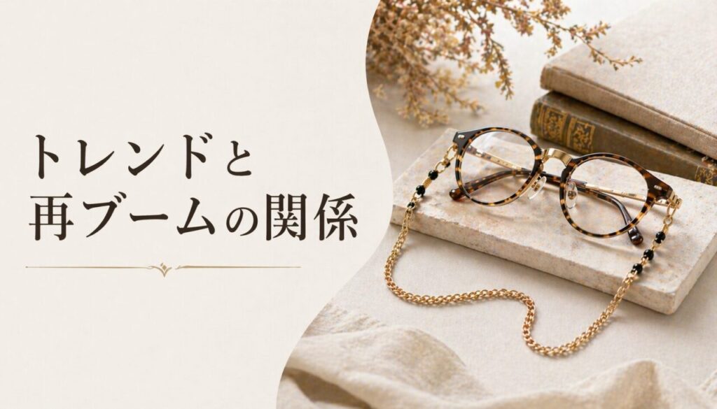 トレンドと再ブームの関係