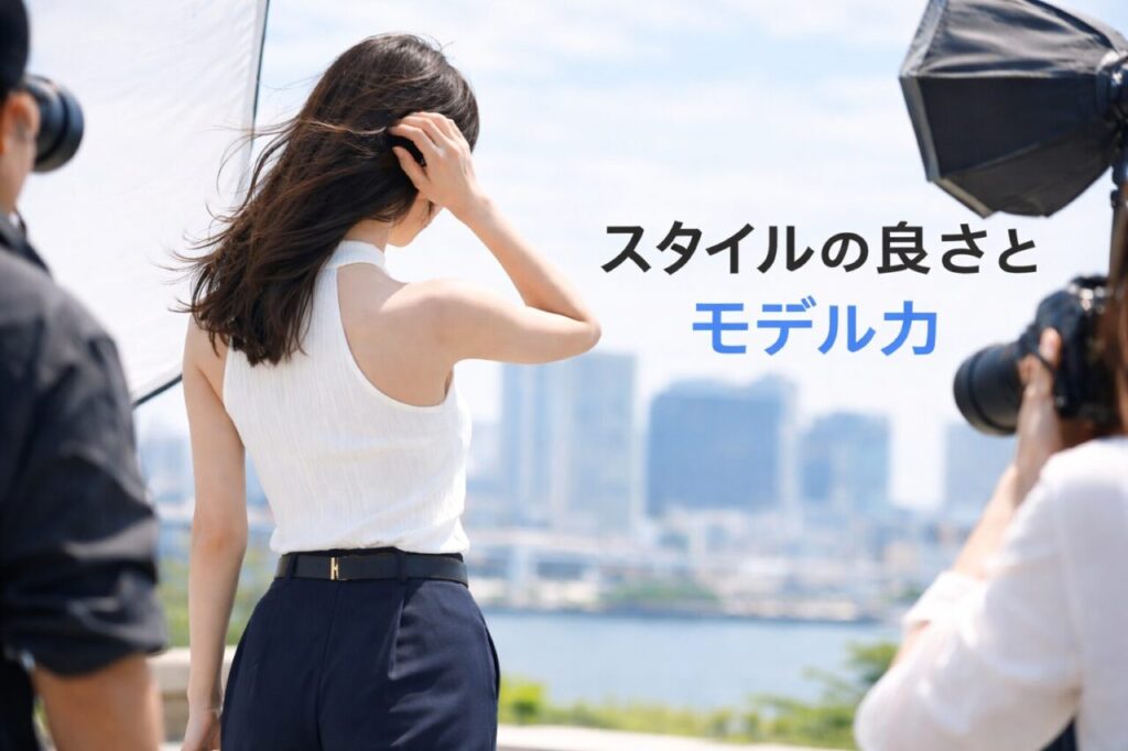 スタイルの良さとモデル力