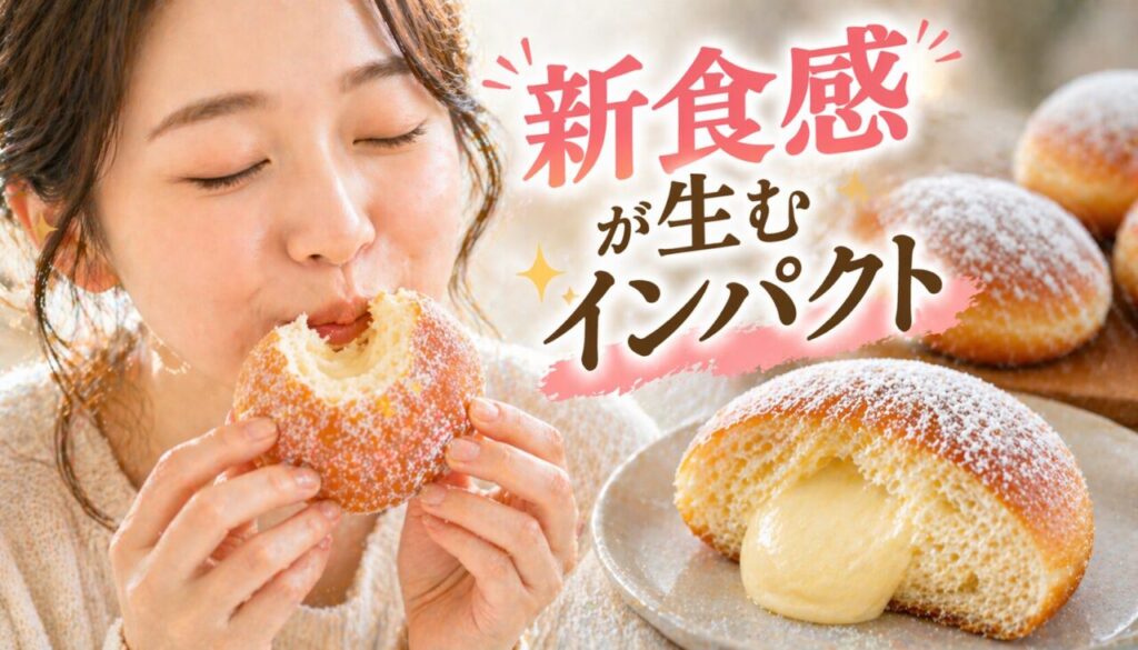 新食感が生むインパクト