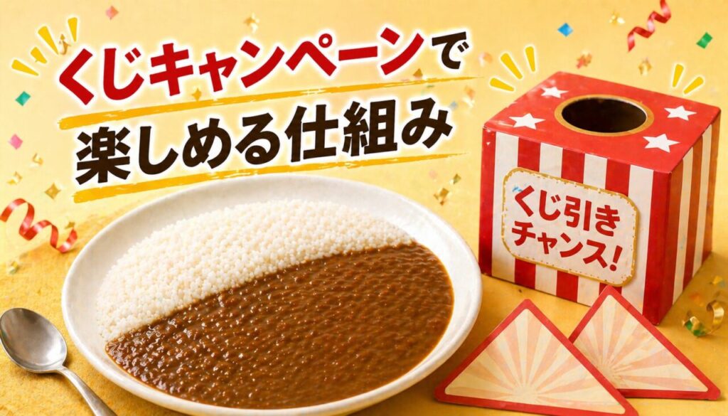 くじキャンペーンで楽しめる仕組み