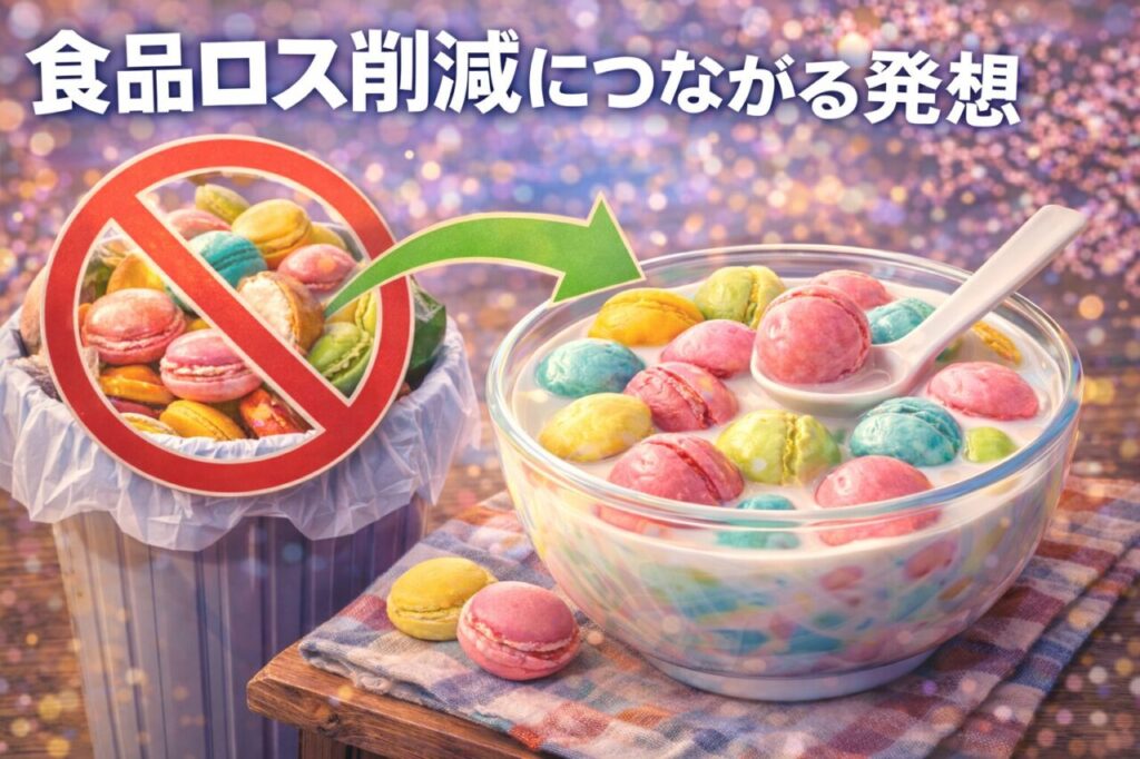 食品ロス削減につながる発想