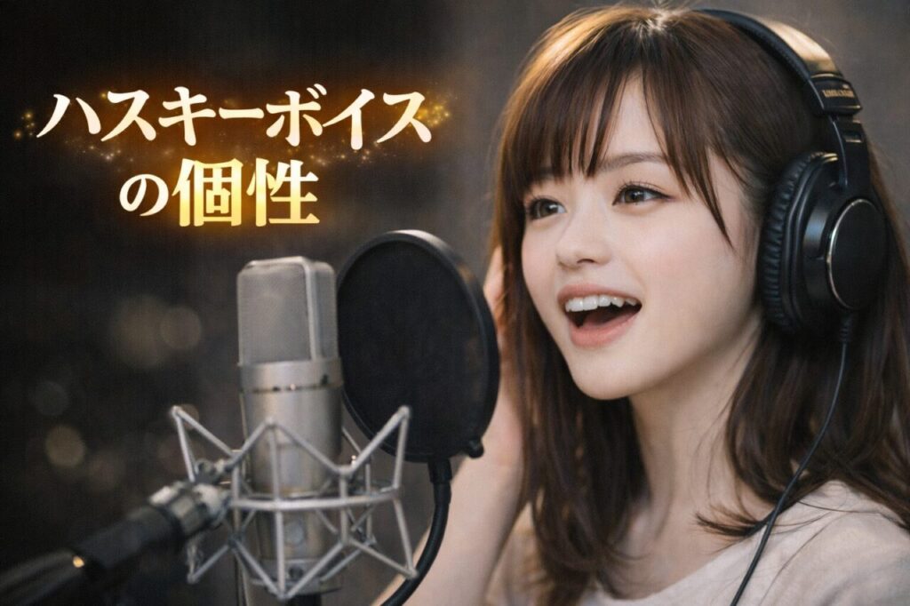 ハスキーボイスの個性