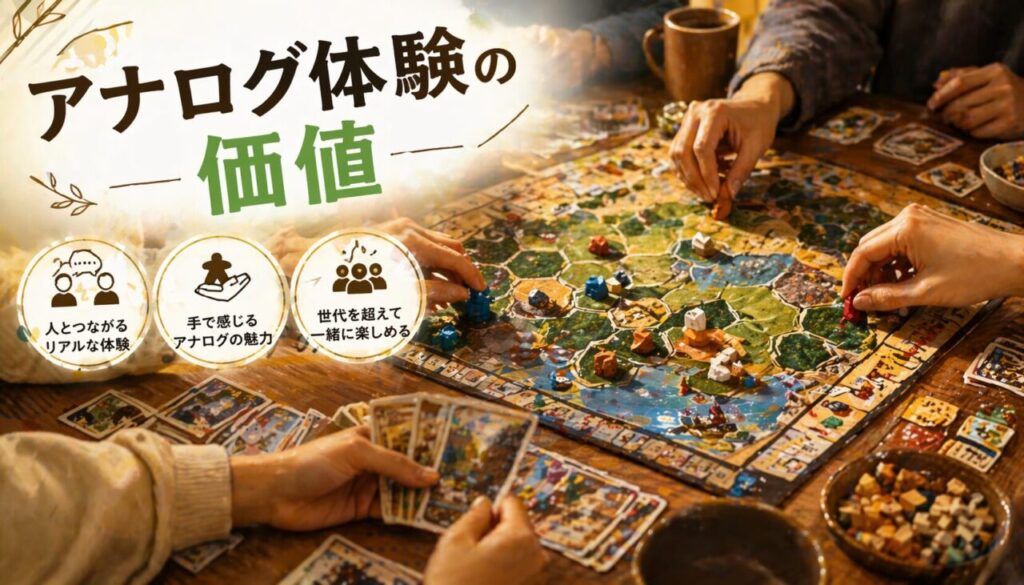 アナログ体験の価値