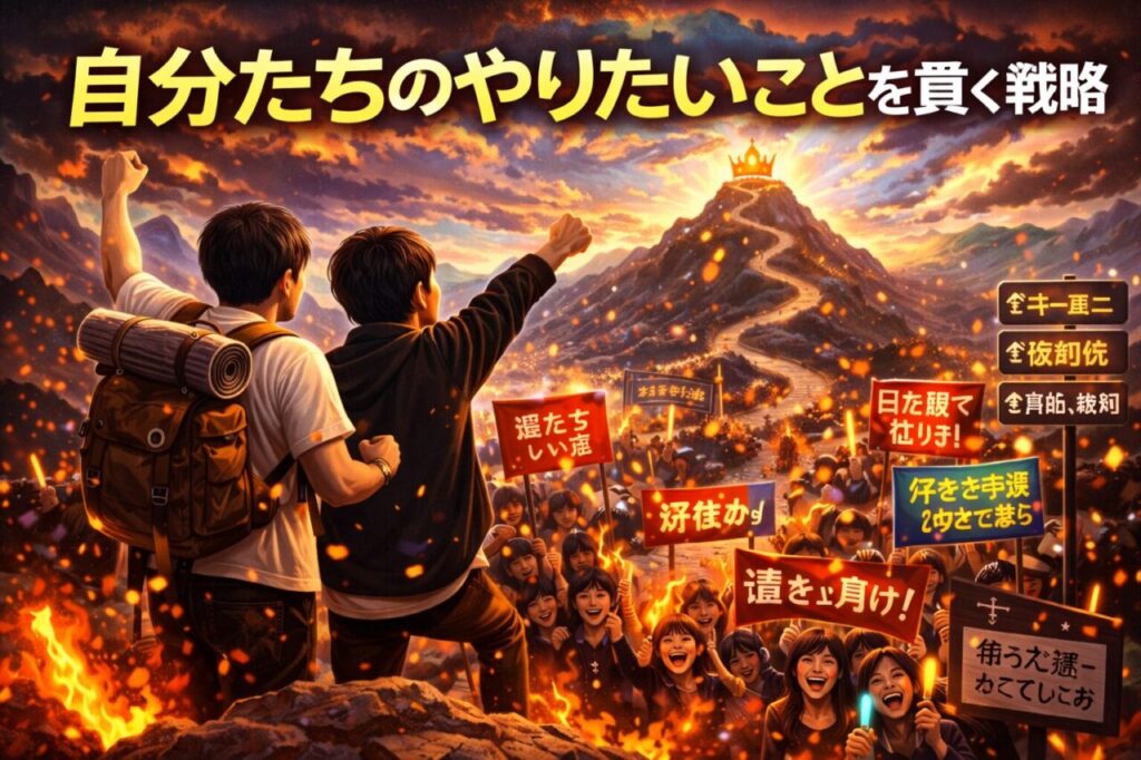 自分たちのやりたいことを貫く戦略