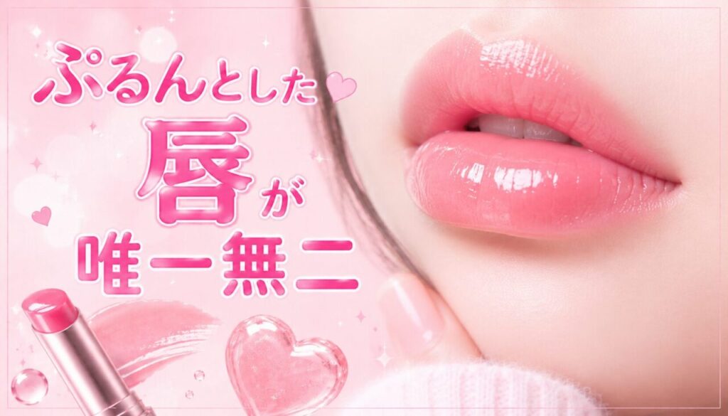 ぷるんとした唇が唯一無二