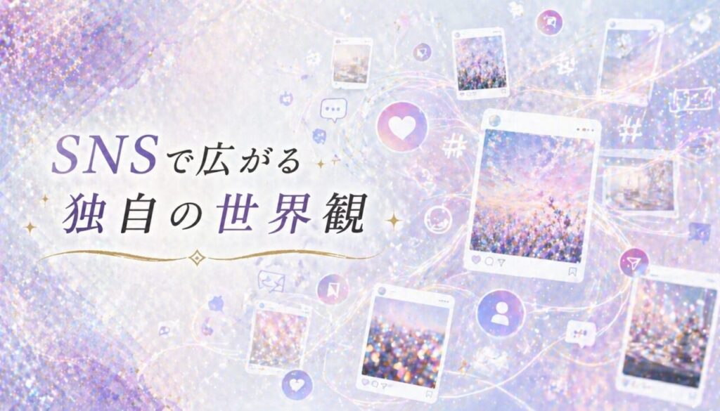 SNSで広がる独自の世界観