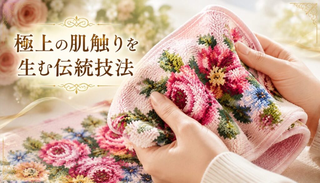 極上の肌触りを生む伝統技法