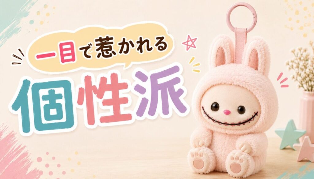 一目で惹かれる個性派デザイン