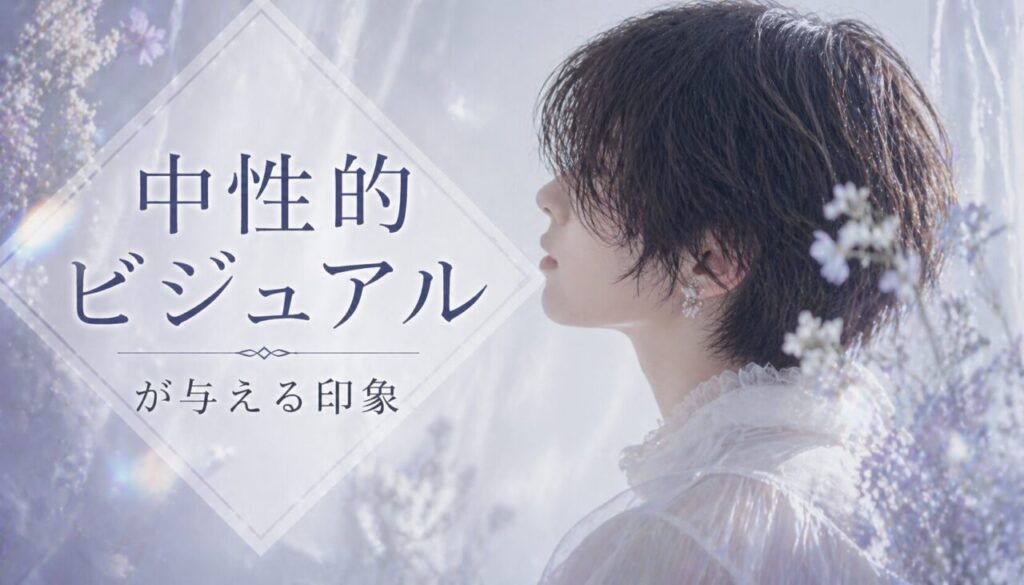 中性的ビジュアルが与える印象