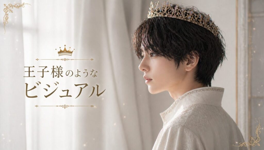 王子様のようなビジュアル