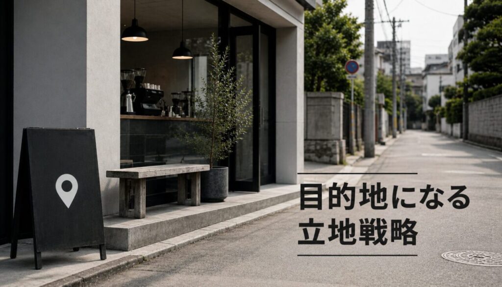 目的地になる立地戦略