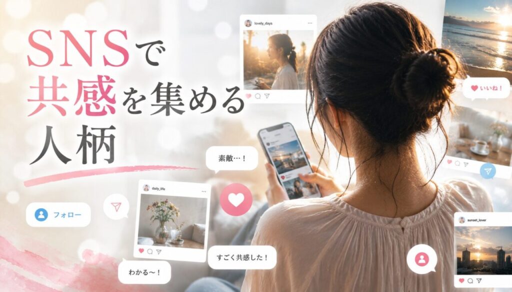 SNSで共感を集める人柄