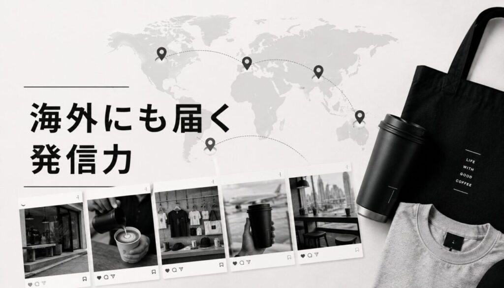 海外にも届く発信力