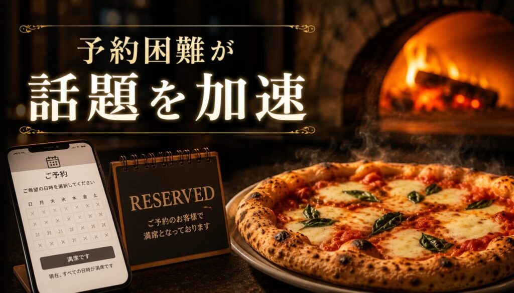 予約困難が話題を加速