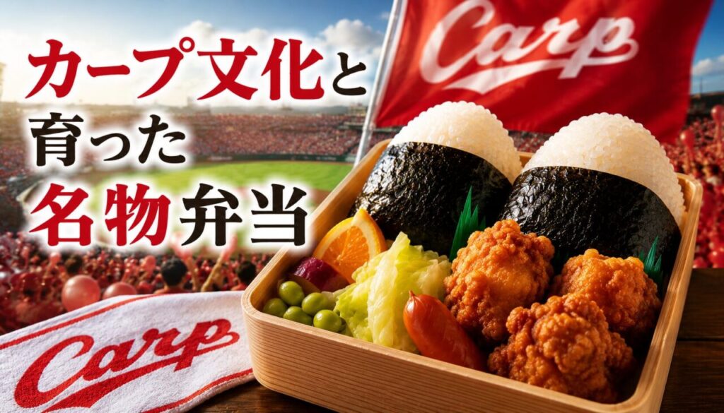 カープ文化と育った名物弁当