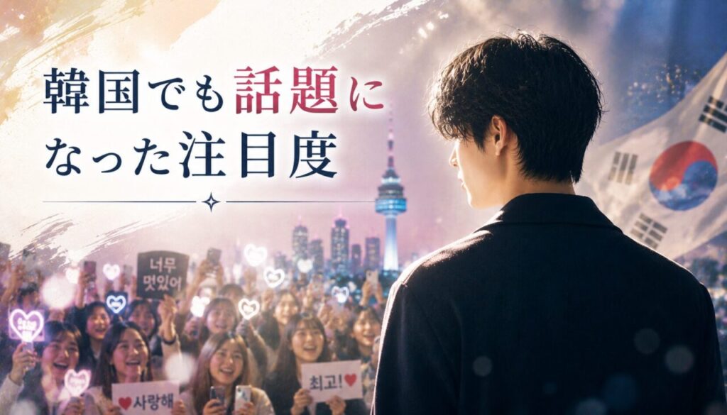 韓国でも話題になった注目度