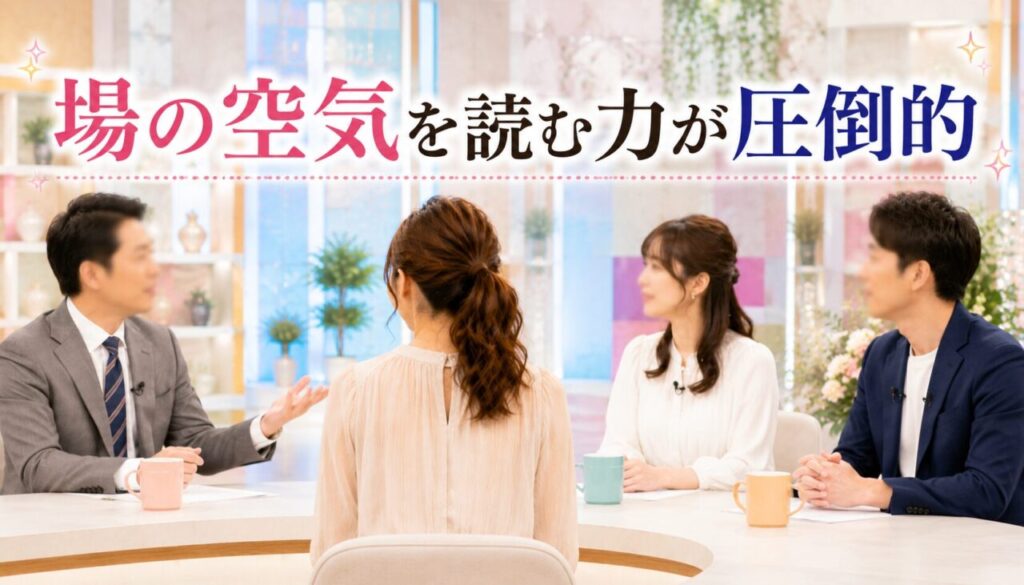 場の空気を読む力が圧倒的