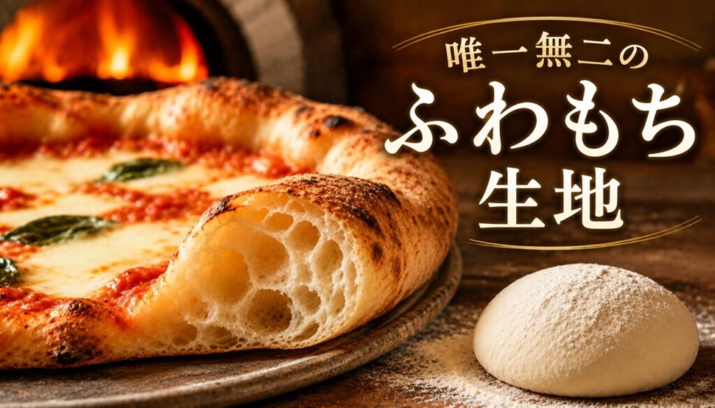 唯一無二のふわもち生地