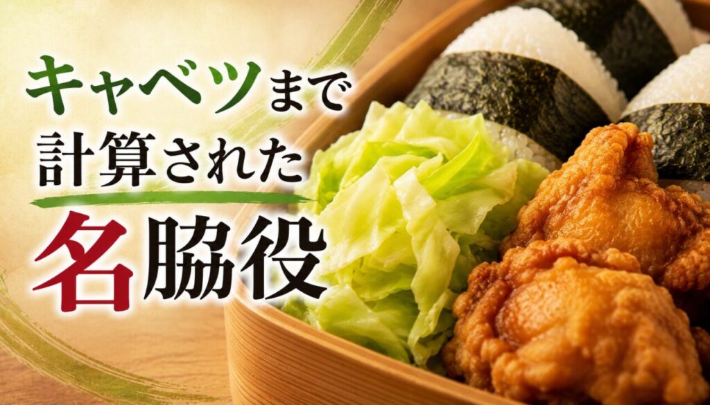 キャベツまで計算された名脇役