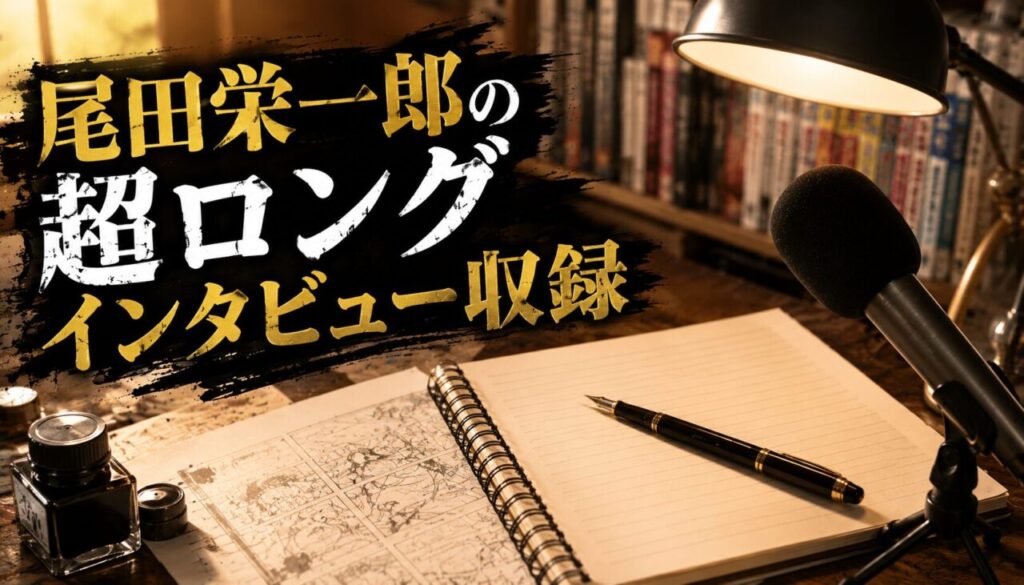 尾田栄一郎の超ロングインタビュー収録