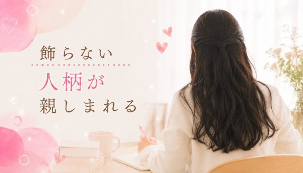 飾らない人柄が親しまれる