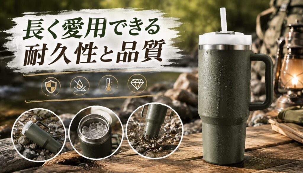 長く愛用できる耐久性と品質