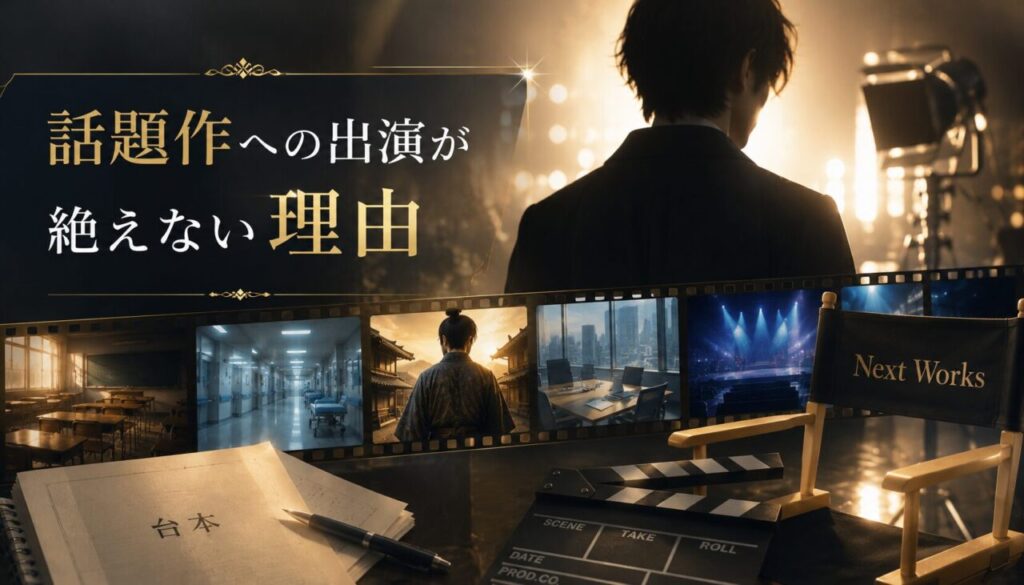 話題作への出演が絶えない理由