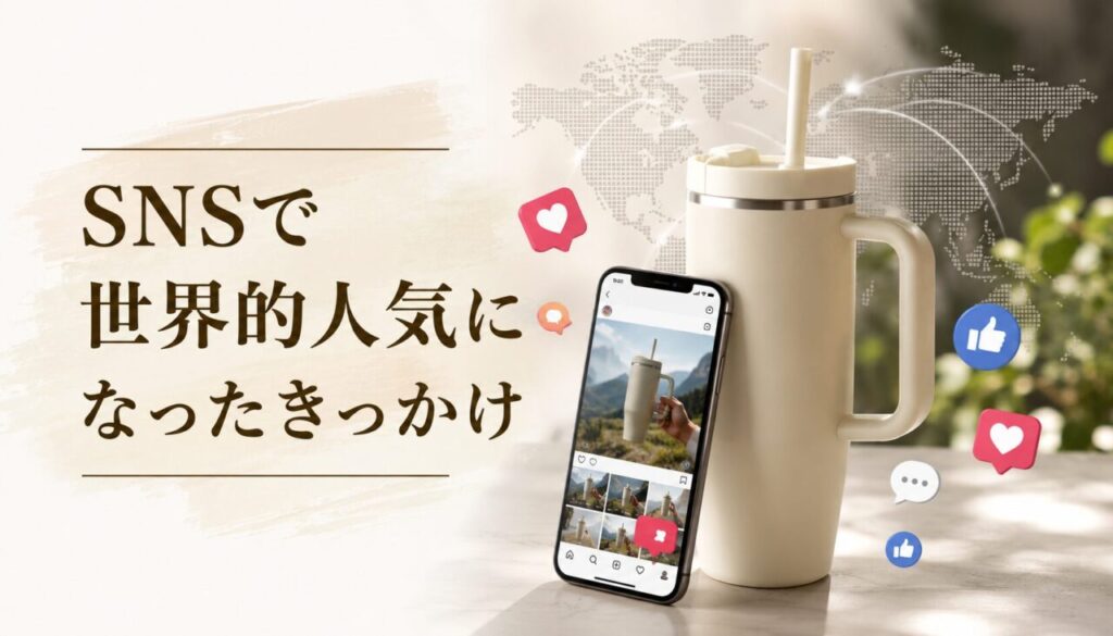 SNSで世界的人気になったきっかけ