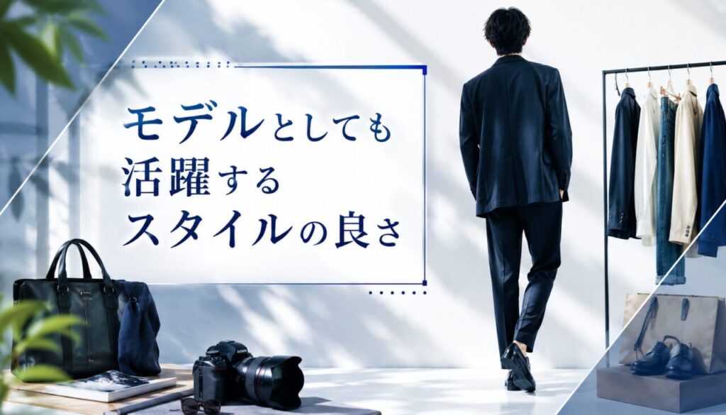 モデルとしても活躍するスタイルの良さ