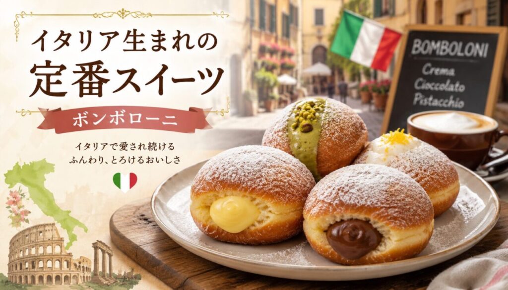 イタリア生まれの定番スイーツ