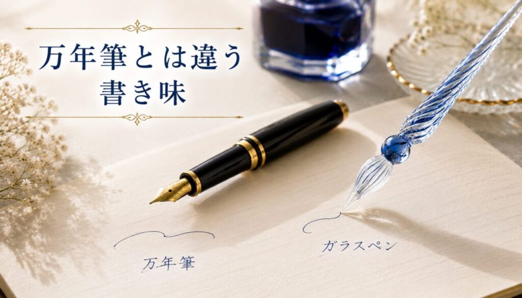万年筆とは違う書き味