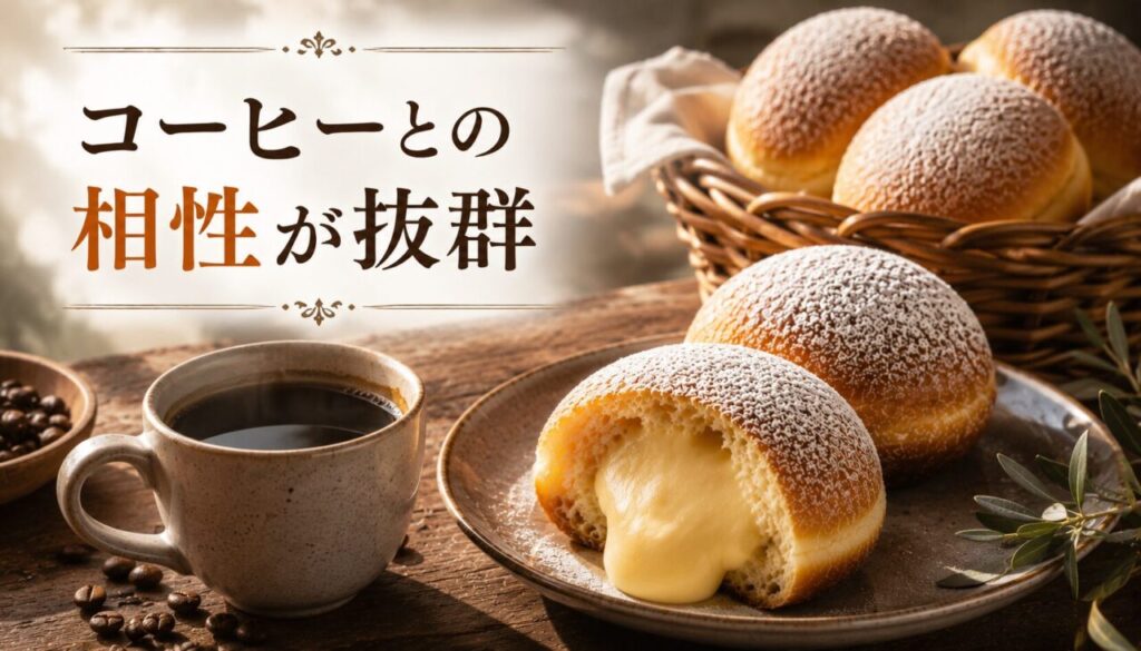 コーヒーとの相性が抜群